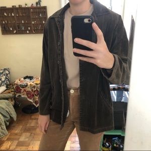 Vintage Bill Blass brown corduroy chore jacket